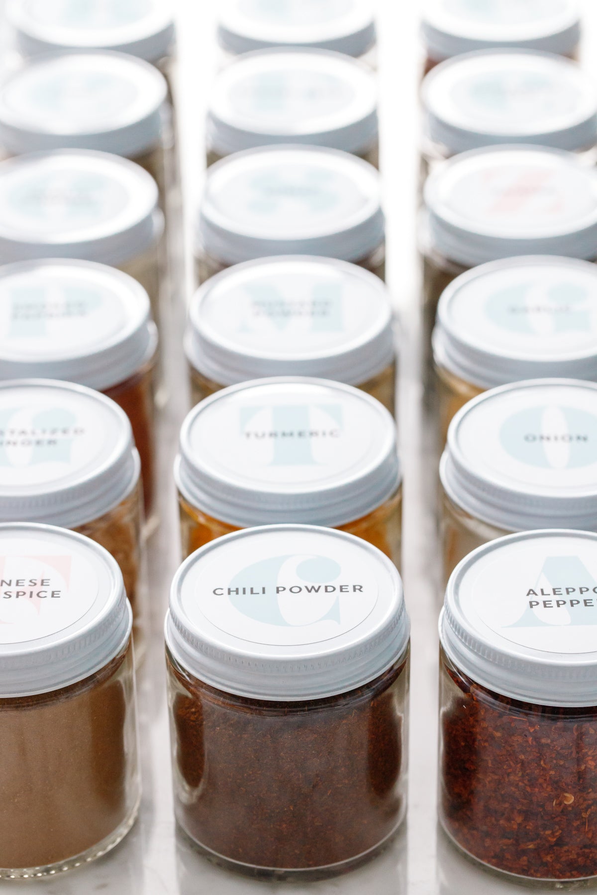 Modern Spice Label Template