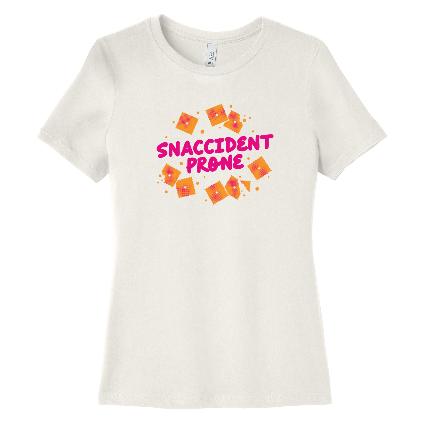 "Snaccident Prone" Food Pun T-Shirt