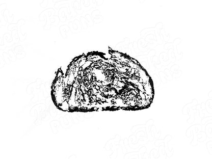 *ORIGINAL* Sourdough Relief Block Print