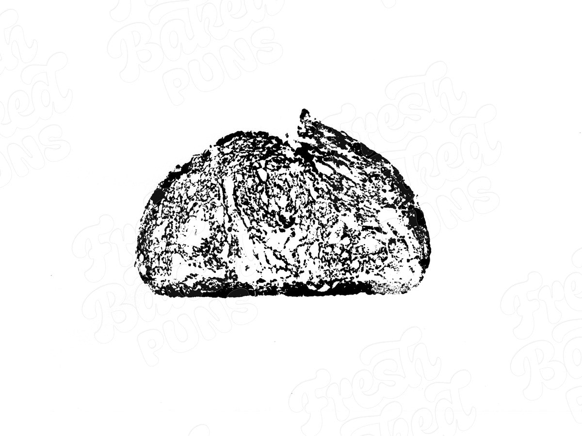 *ORIGINAL* Sourdough Relief Block Print