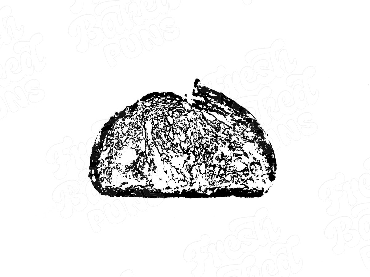 *ORIGINAL* Sourdough Relief Block Print