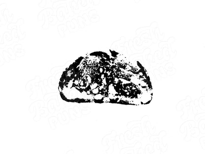 *ORIGINAL* Sourdough Relief Block Print