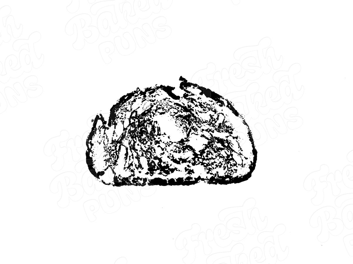 *ORIGINAL* Sourdough Relief Block Print