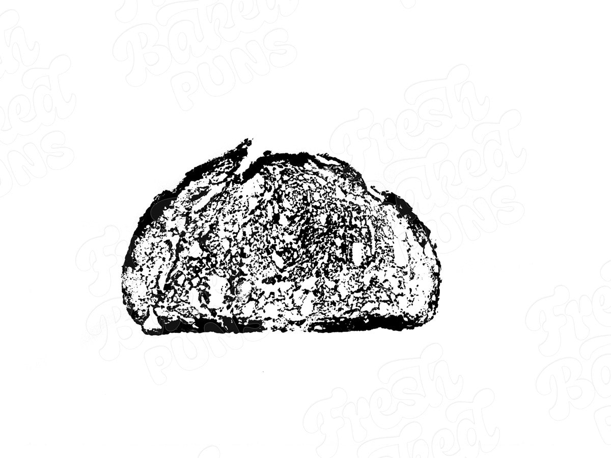 *ORIGINAL* Sourdough Relief Block Print