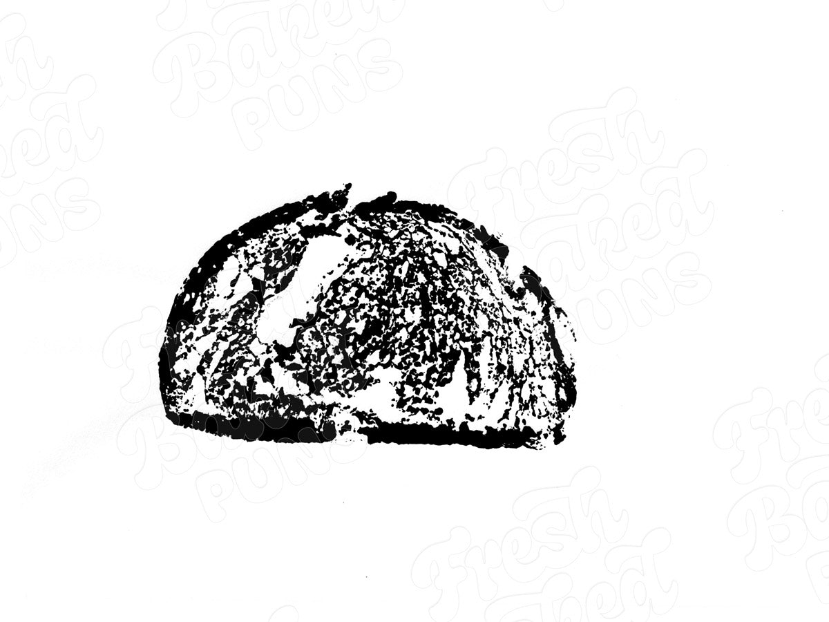 *ORIGINAL* Sourdough Relief Block Print