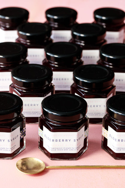 Elderberry Syrup Label Template
