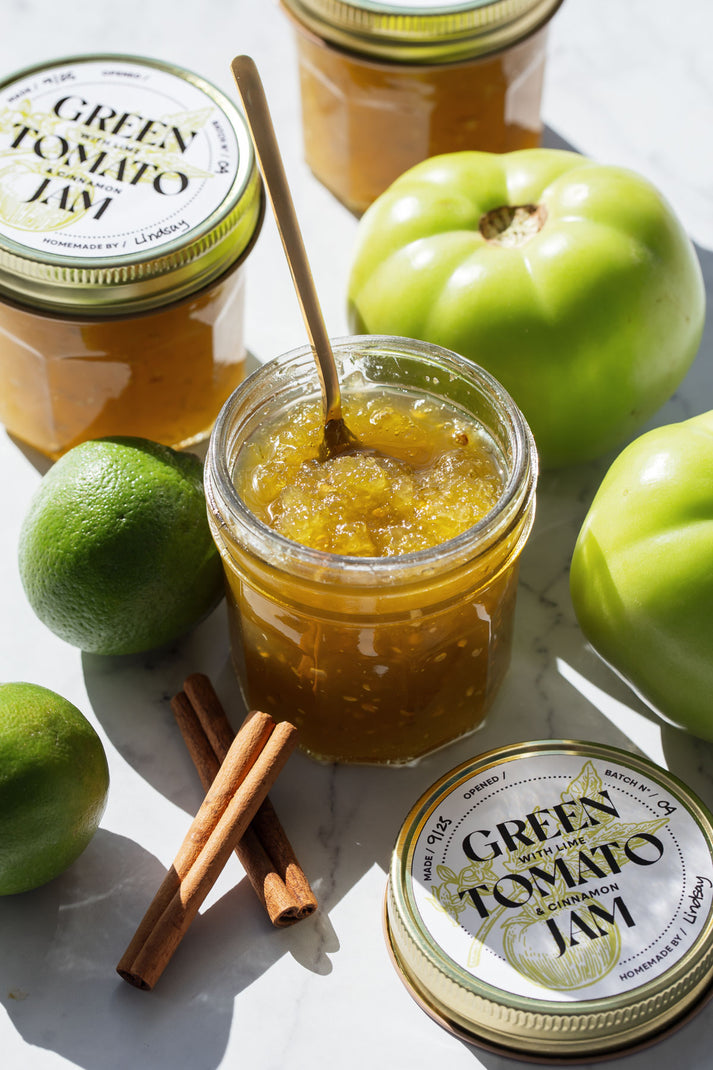 Green Tomato Jam Printable Label Template – Love & Olive Oil