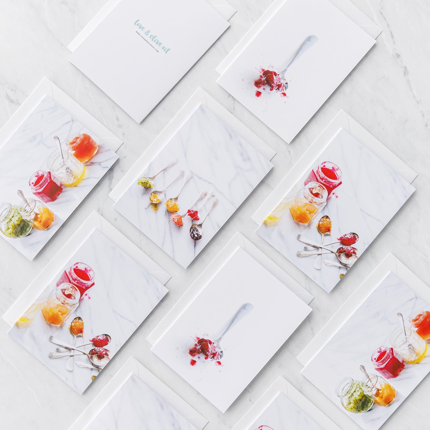 Rainbow Jam Greeting Cards (Set of 4)