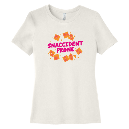 "Snaccident Prone" Food Pun T-Shirt