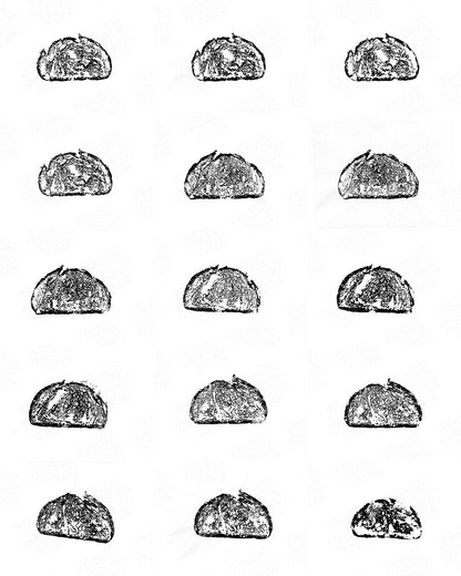 *ORIGINAL* Sourdough Relief Block Print